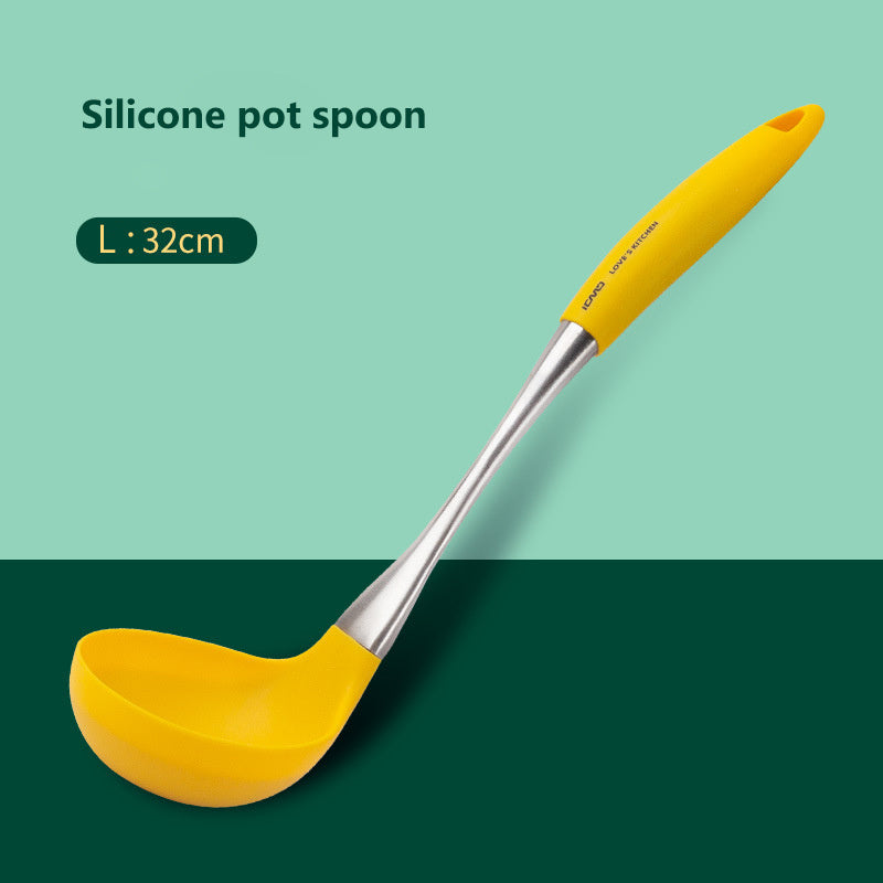 Stainless Steel Silicone Non-stick Cookware Set