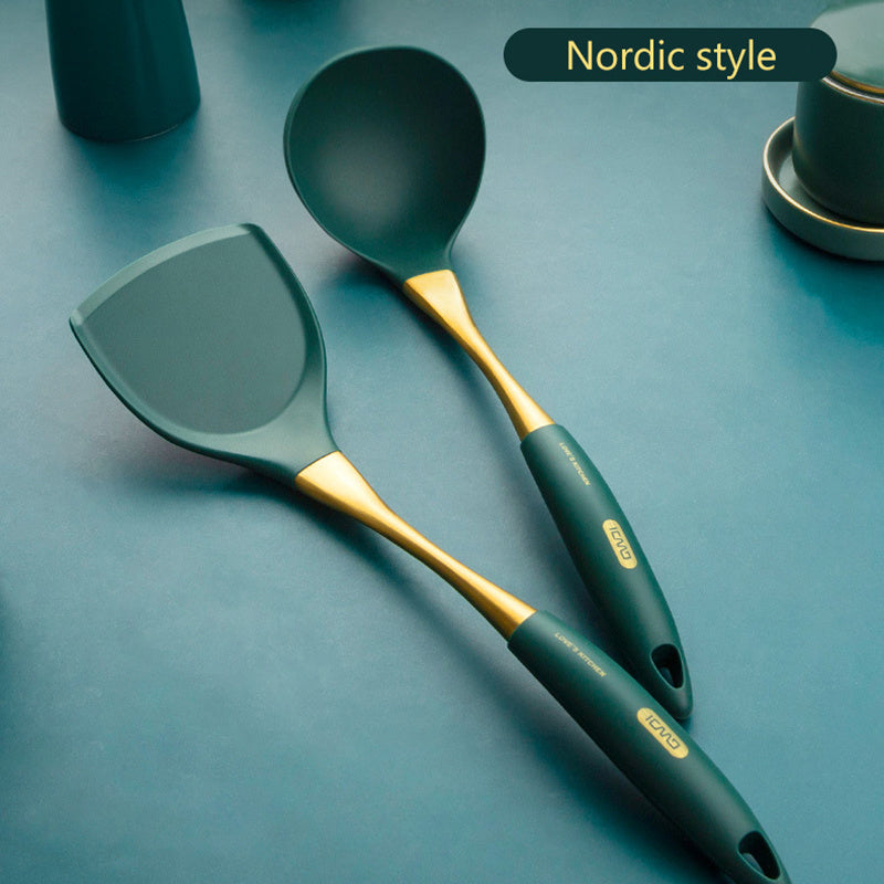 Stainless Steel Silicone Non-stick Cookware Set