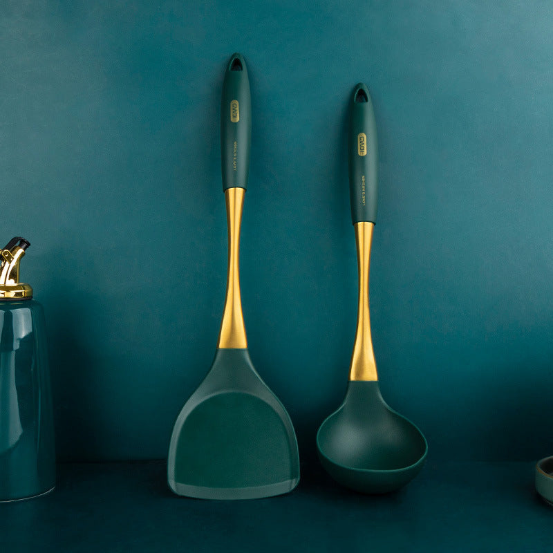 Stainless Steel Silicone Non-stick Cookware Set